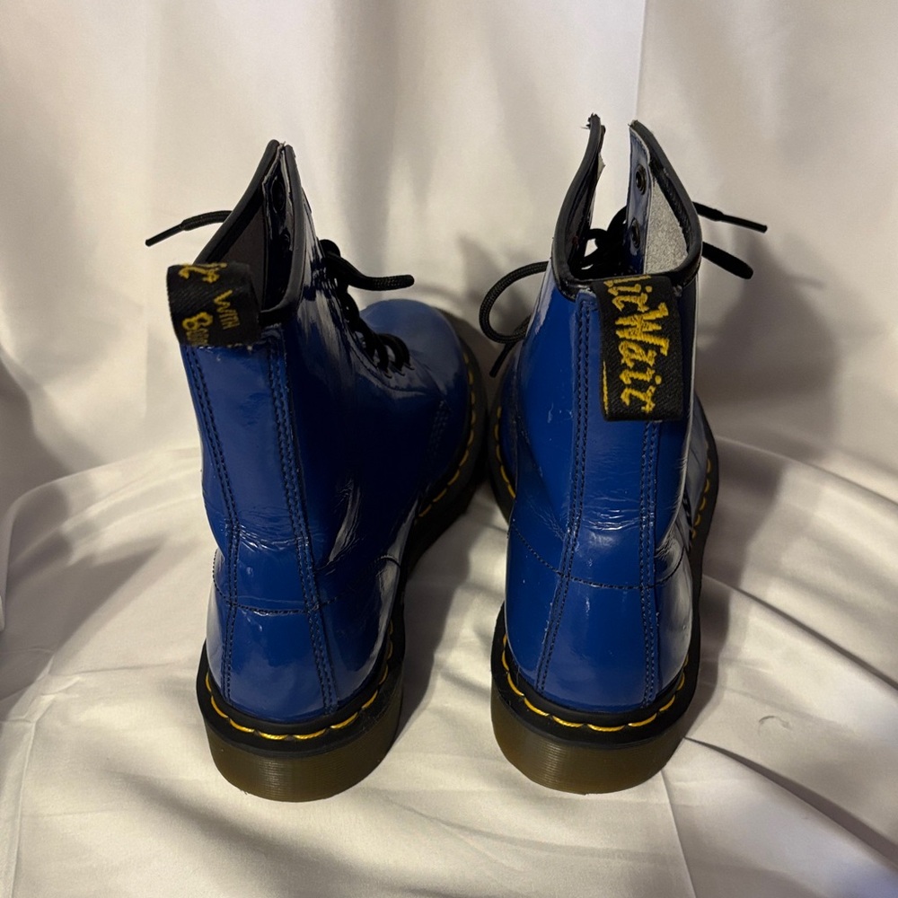 Dr. Marten’s Blue Lace-Up Boots - Picture 2 of 4